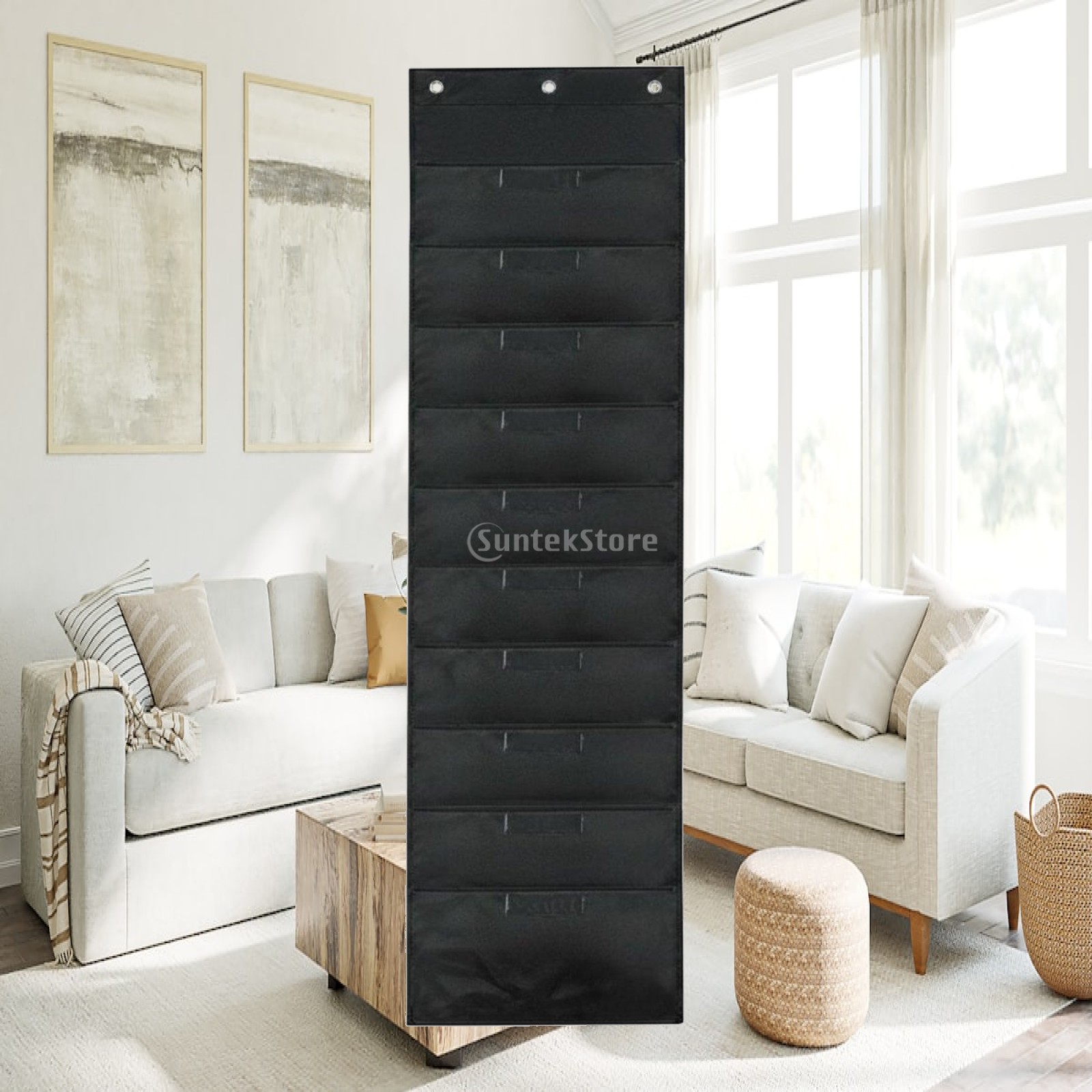 Wall Organizer Pocket - Organizador de Pared con 10 Bolsillos