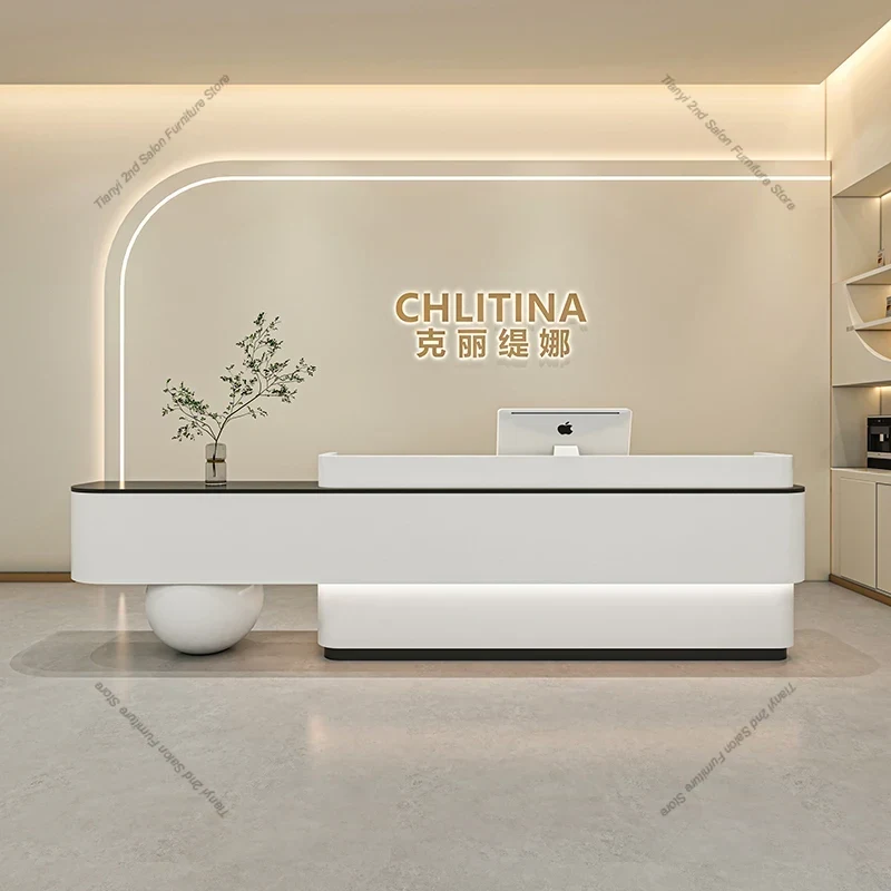 Office Furniture Store - Mostradores de recepción modernos y sencillos