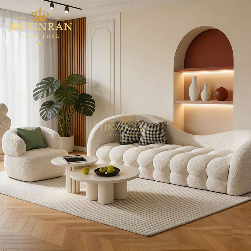 Office Furniture Set - Sofá Chesterfield de tres plazas con