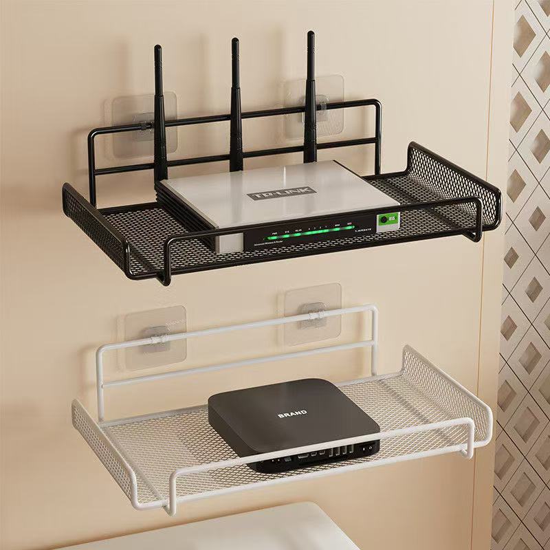 Wall Organizer Pocket - Estante de Acero Inoxidable para Router,