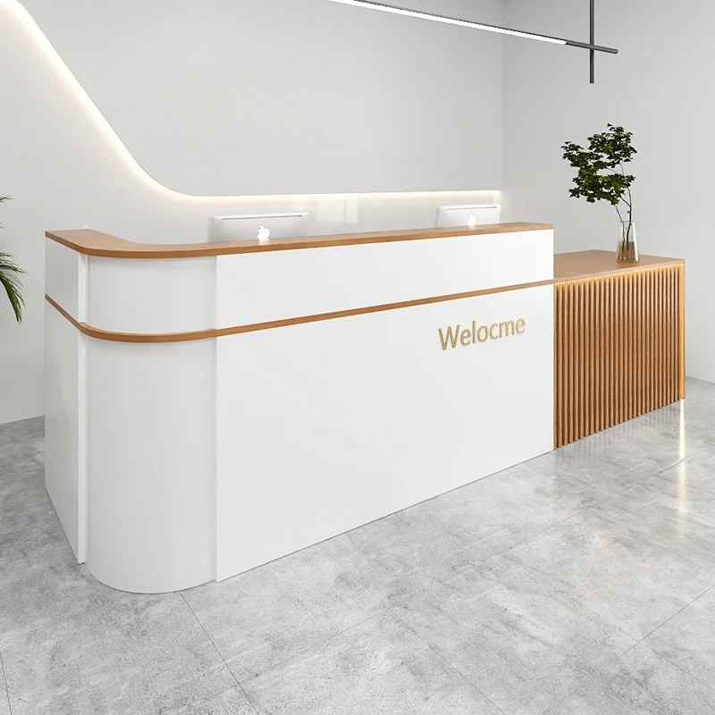 Office Furniture In Usa - Mostrador de Recepción de Lujo para