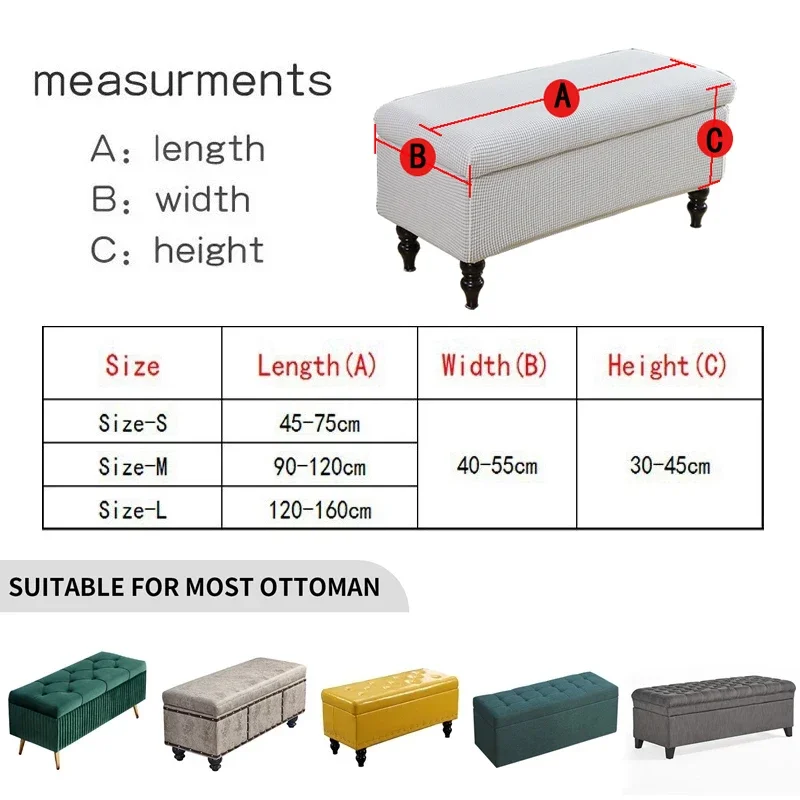 Funda de taburete de almacenam - Office Furniture Dimensions reseña y precio
