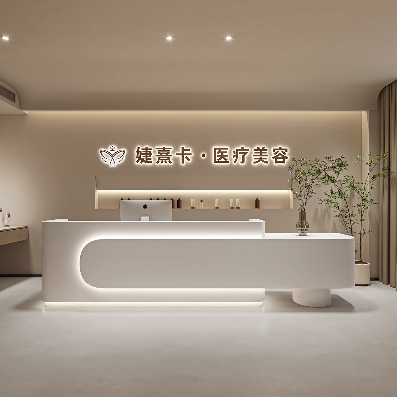 Mostrador de Recepción Moderno - Office Furniture Store reseña y precio