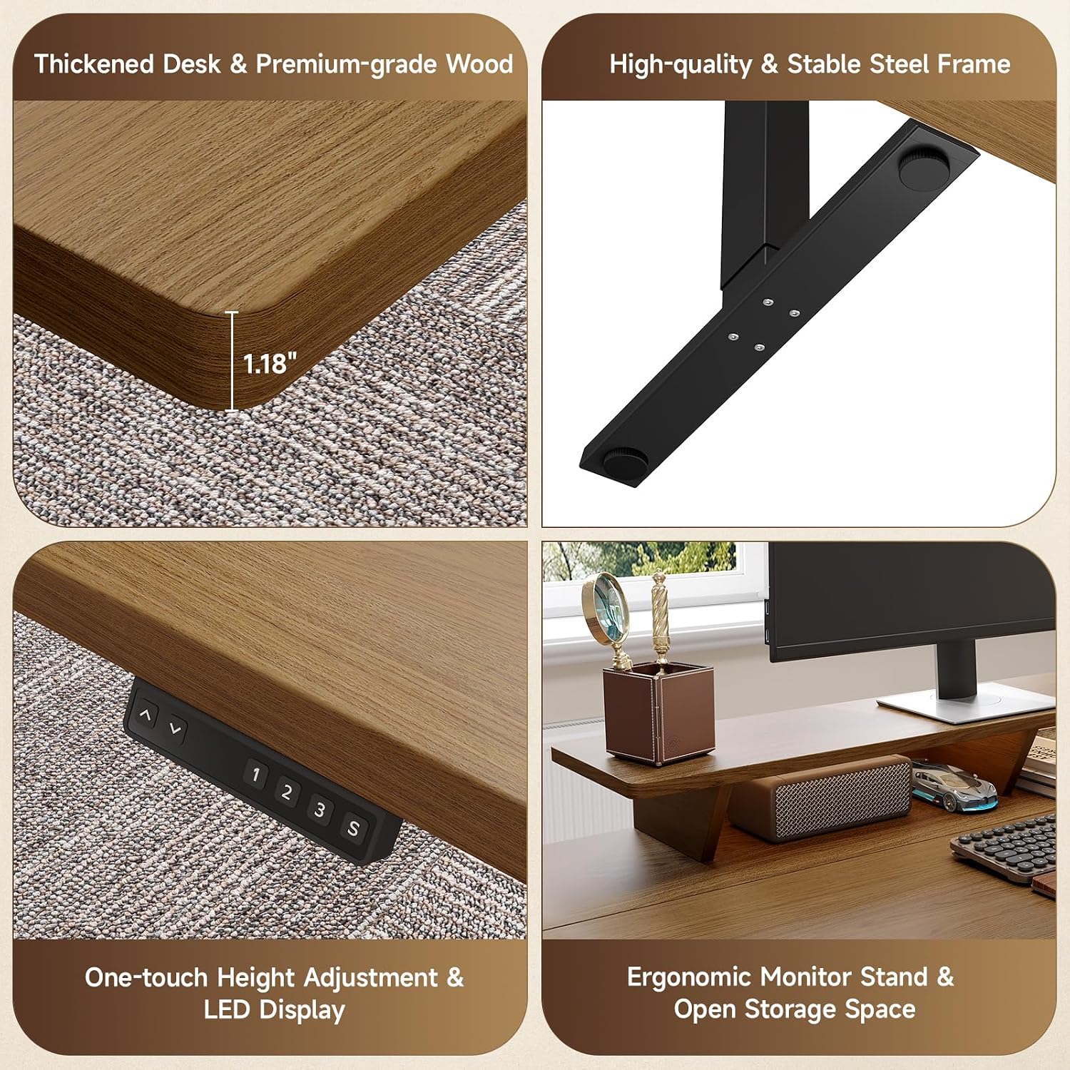 Conjunto de Escritorio y Mesa  - Office Furniture Set reseña y precio