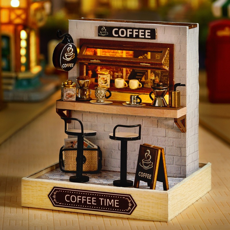 Mini Kit de Casa de Muñecas, C - Office Furniture Store reseña y precio