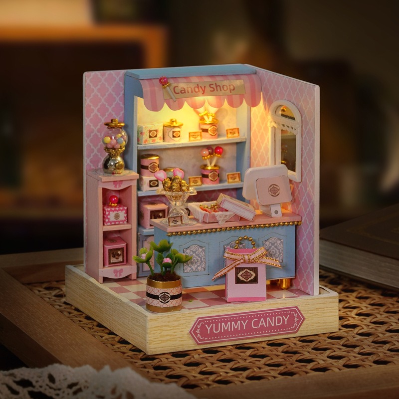 Mini Kit de Casa de Muñecas, C - Office Furniture Store reseña y precio