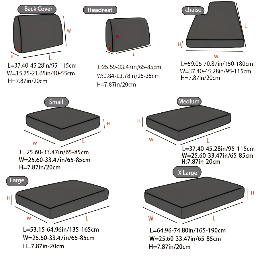 Funda de Sofá Elástica y Suave - Office Furniture Dimensions reseña y precio