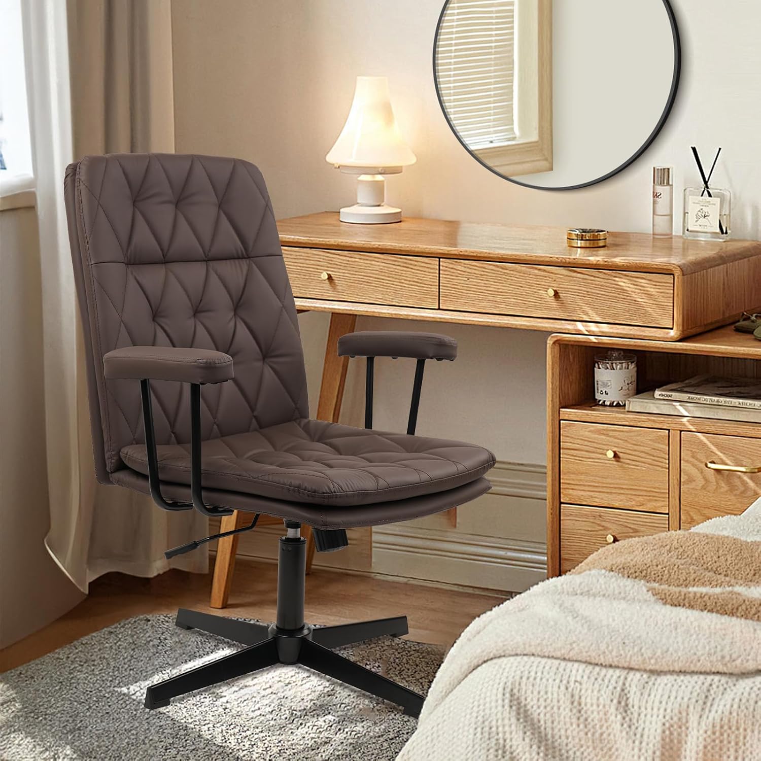 Silla de Oficina de Cuero Marr - Task Chair Mid Back reseña y precio