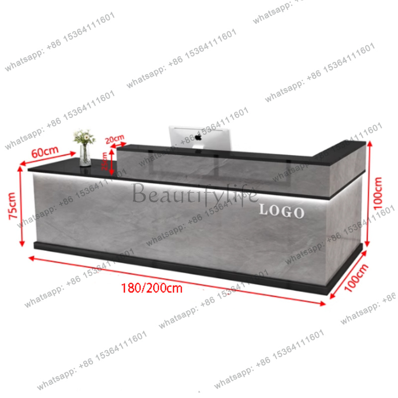 Mostrador de Recepción de Lujo - Office Furniture In Usa reseña y precio