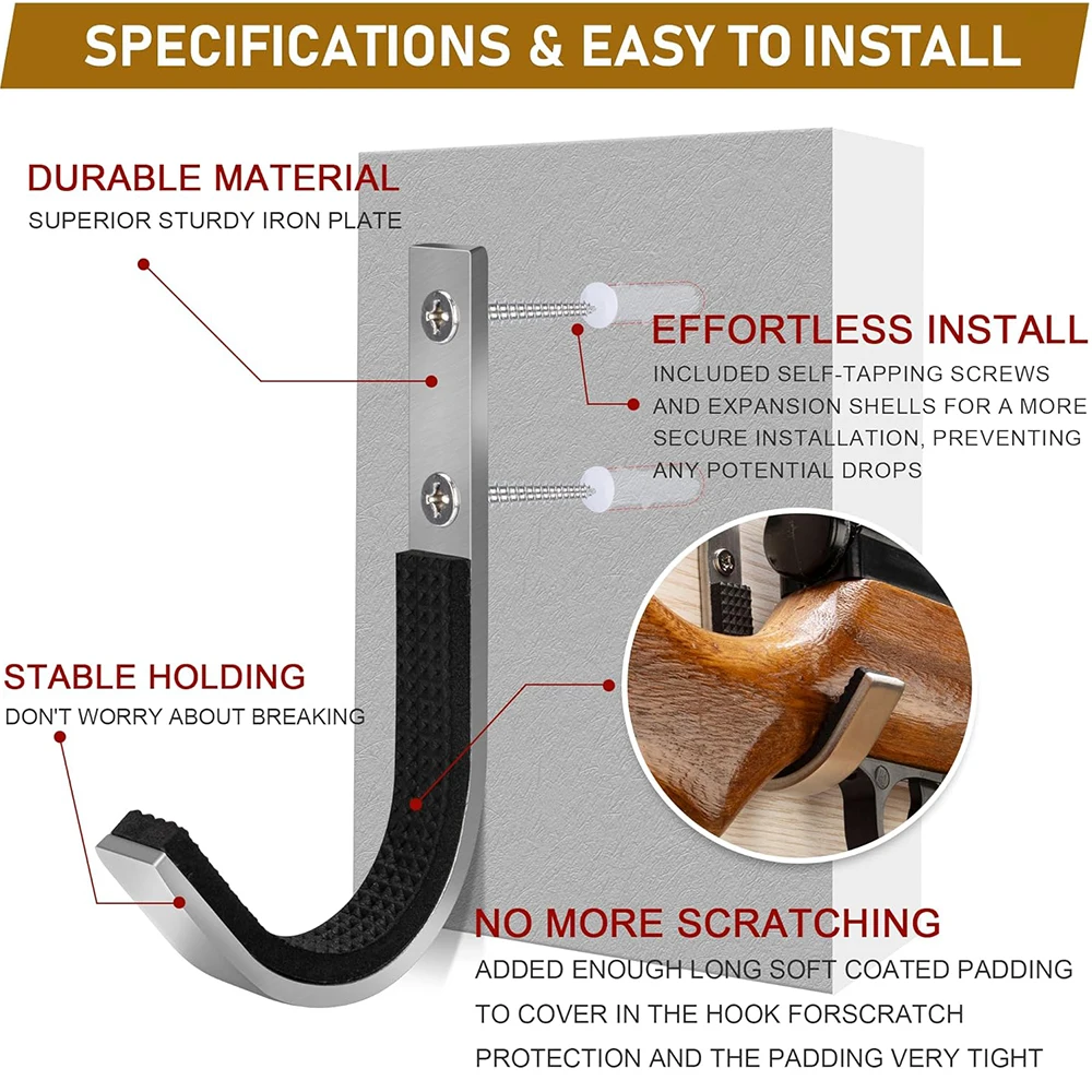 Soporte de Pared para Armas de - Wall Organizer Pocket reseña y precio