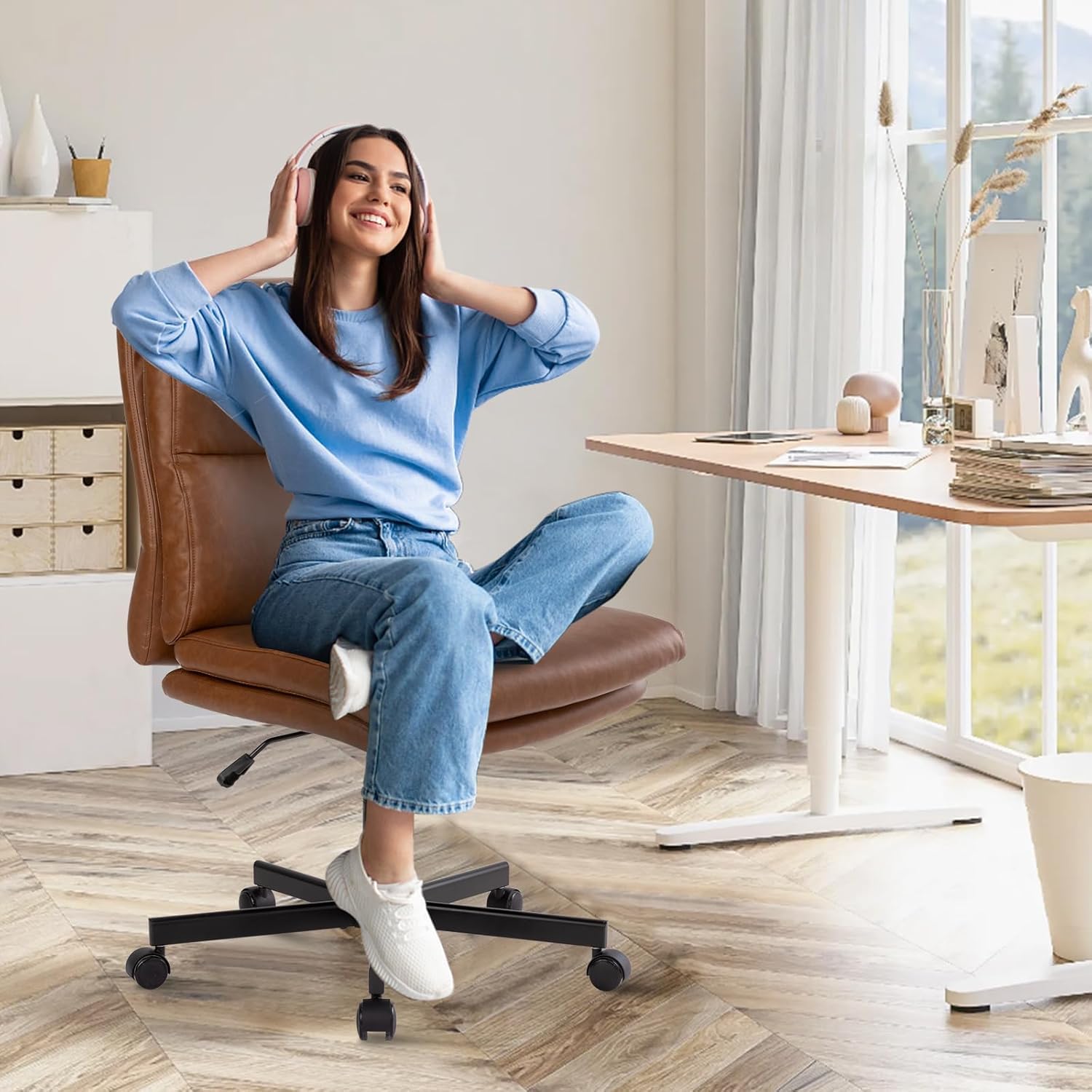 Silla de escritorio sin reposa - Task Chair Mid Back reseña y precio