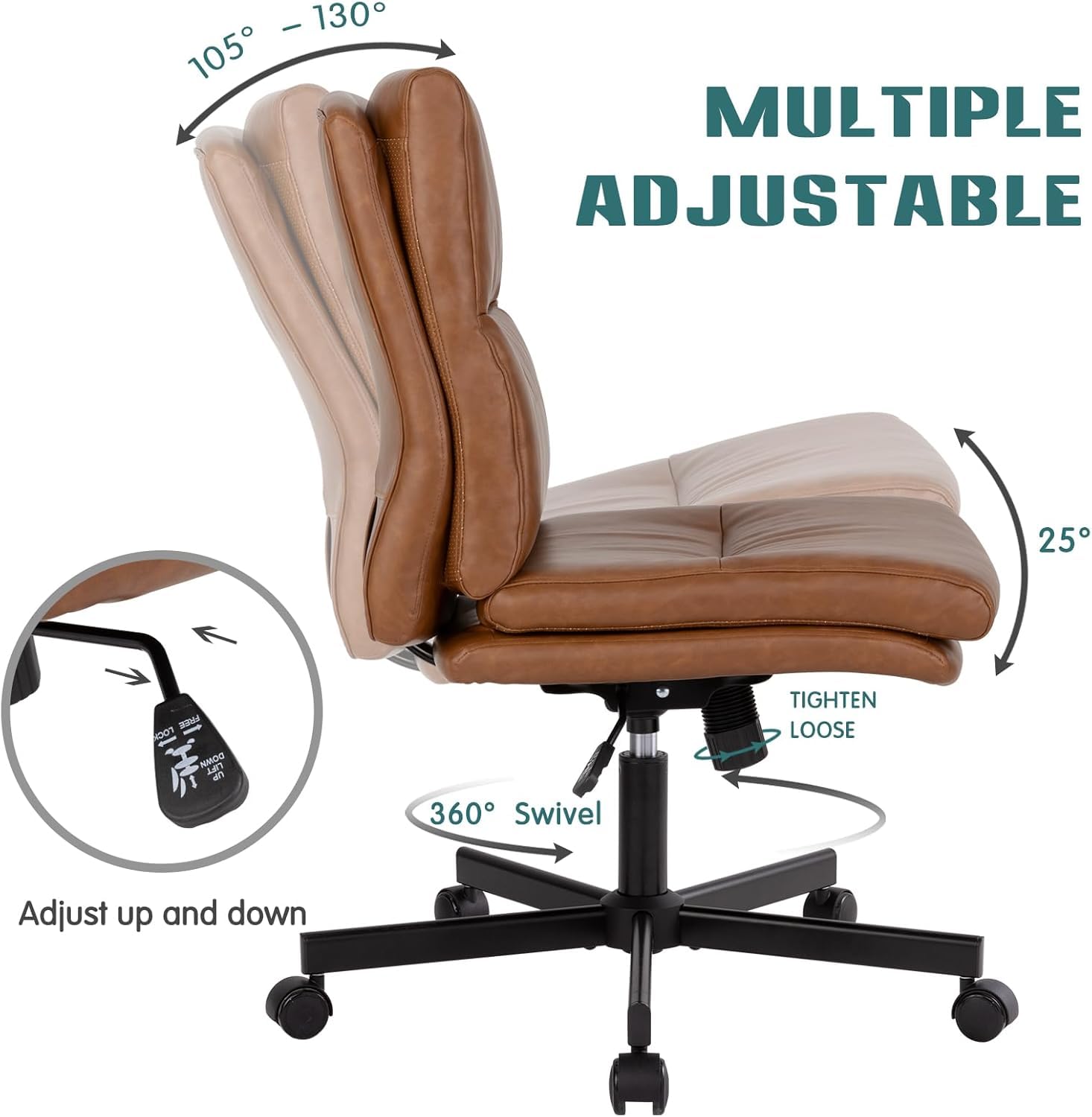 Silla de escritorio sin reposa - Task Chair Mid Back reseña y precio