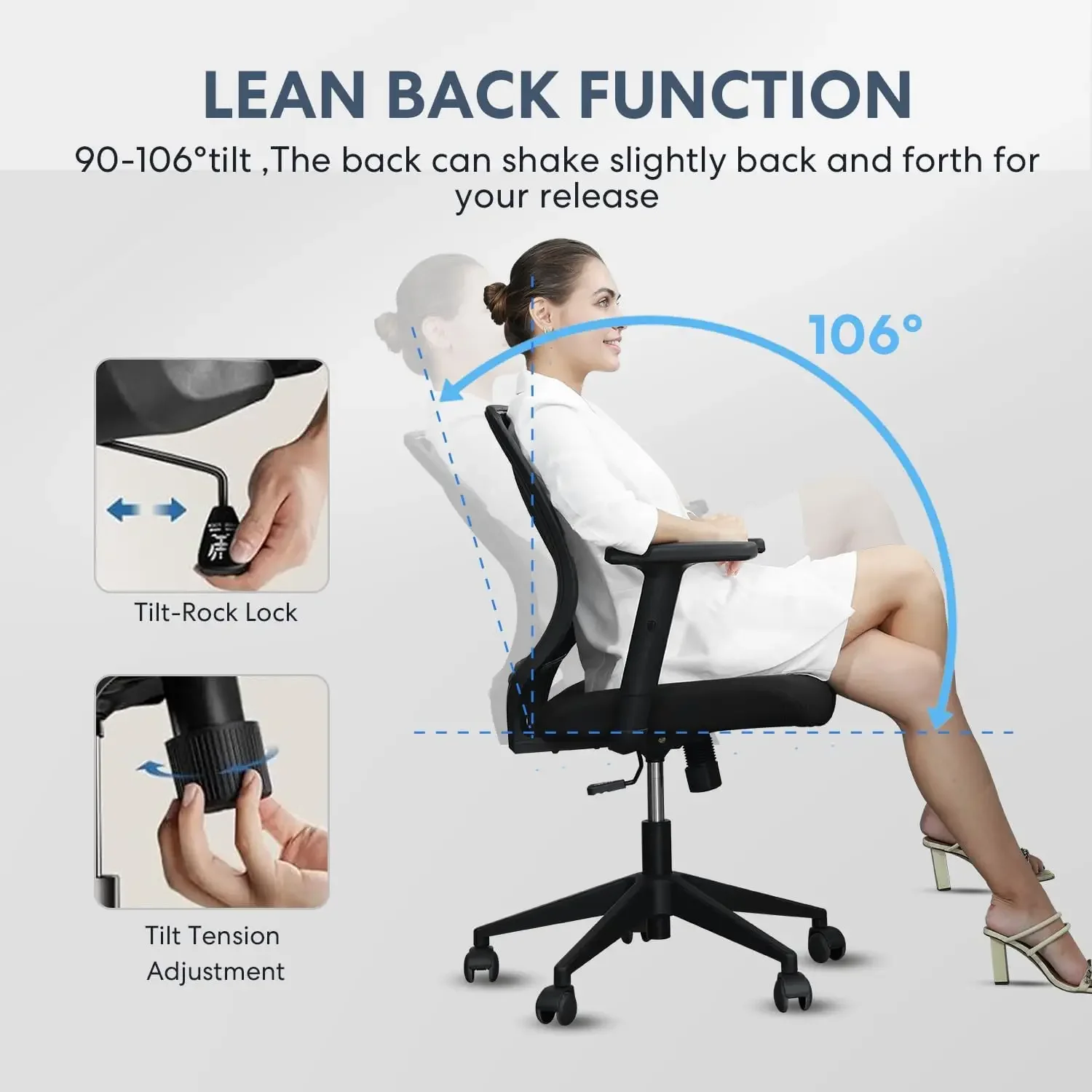 Silla de Oficina Ergonómica, S - Task Chair Mid Back reseña y precio
